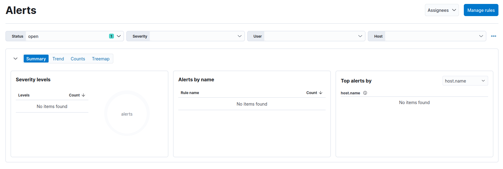 Elastic EDR Alerts